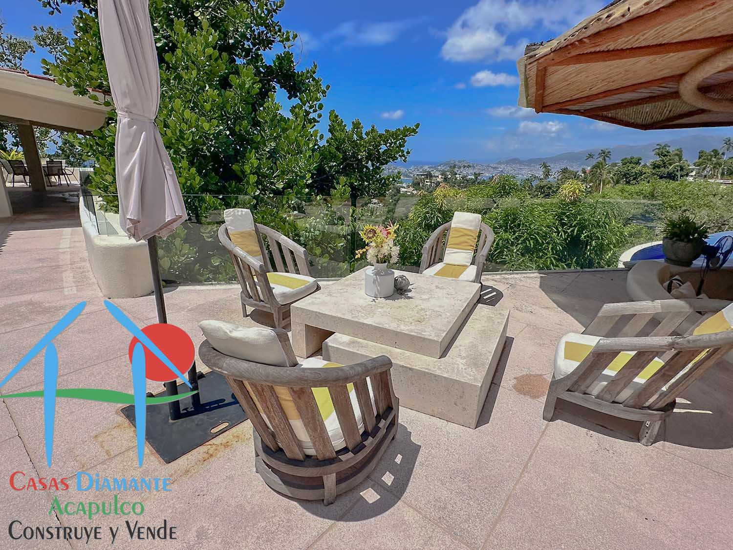 Casa 8 Caballos - Terraza con alberca 14